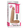 LoveToy Gode vibrant Double Pénétration 14 x 3 cm